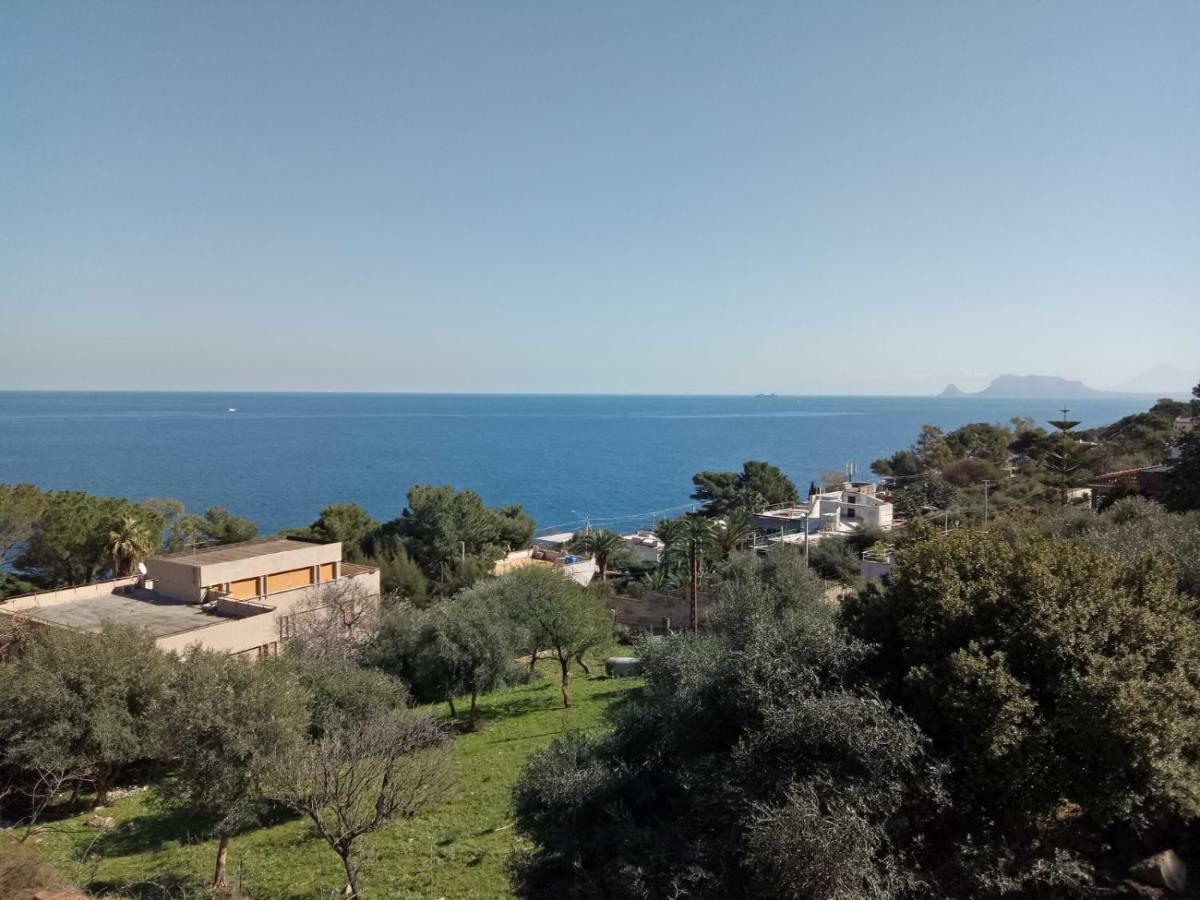 Casa Vela Bianca Mondello Addaura Apartment Palermo Luaran gambar